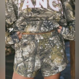 Fancy fleece lined shorts